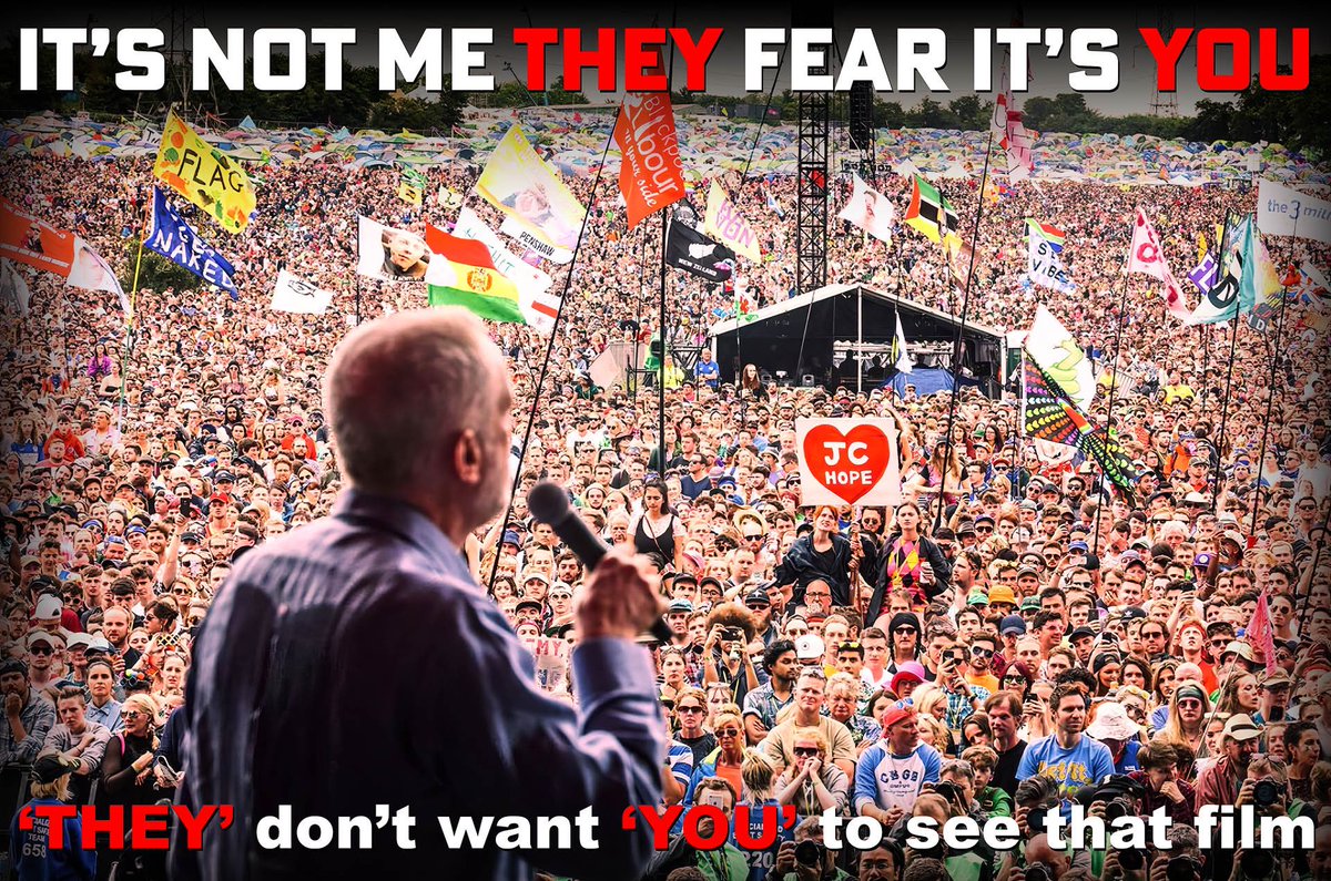 #TheBigLie - makes u wonder what they fear doesn’t it @jeremycorbyn