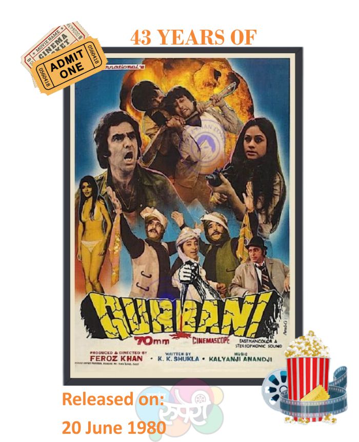 This Day That Year! #Qurbani 

#FerozKhan #VinodKhanna 
#ZeenatAman #AmjadKhan 
#ShaktiKapoor #ArunaIrani 
#AmrishPuri #KaderKhan 

#FerozKhan #KalyanjiAnandji 
#Biddu #Indeevar 
#FarooqKaisser 

#43YearsOfQurbani 

@FardeenFKhan
@kavitavkhanna
@VinodKhanna