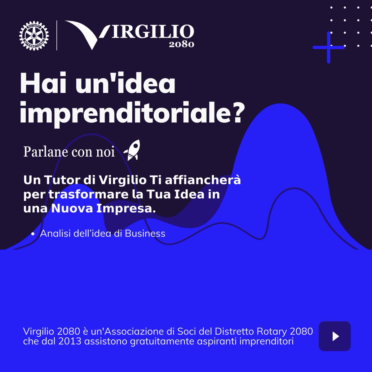 hai un'idea imprenditoriale? Parlane con noi... #startup #rotary #alserviziodelleidee