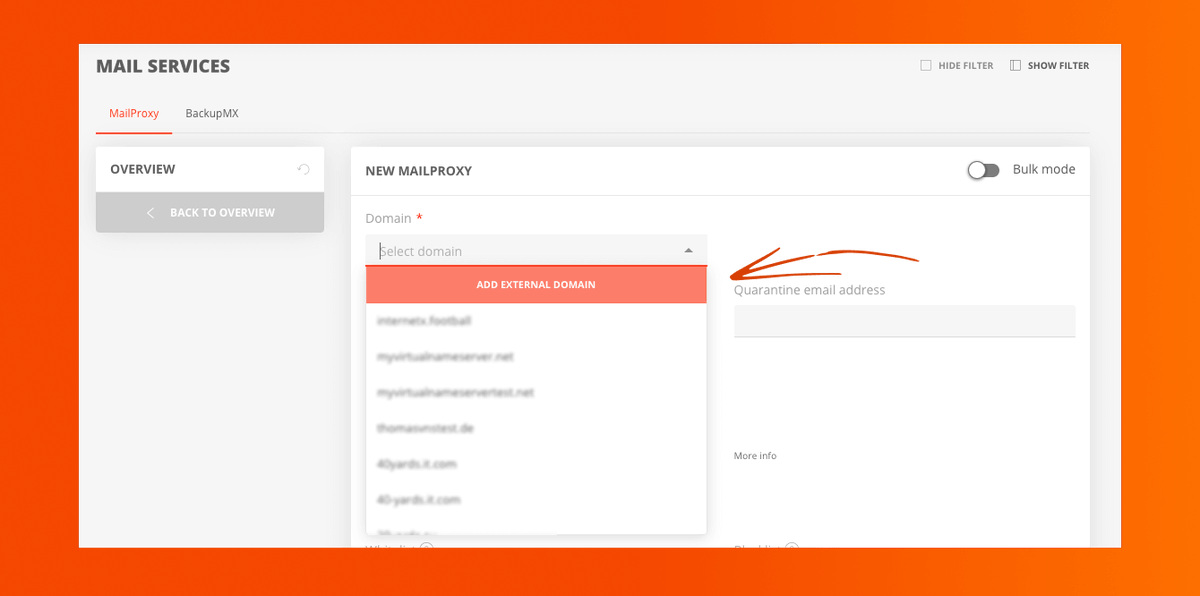 AutoDNS's tweet photo. BackupMX &amp; MailProxy updates! 🚀

They now support external domains &amp; smart filters in AutoDNS. Plus, enjoy a cleaner design &amp; improved functions! 🔧✨ https://t.co/vC3s6EdBaO