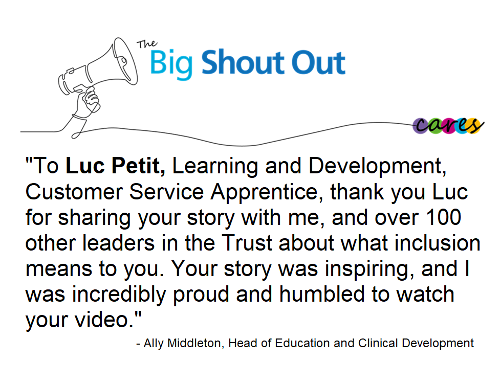 Congratulations to Luc @HwhctApps for his Big Shout Out last week and for sharing his inspiring story 👏⭐️