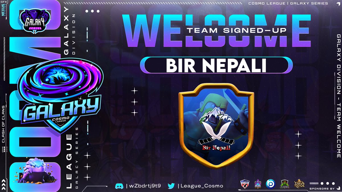 Thank You @League_Cosmo For the platform 🙏
Looking for a great tournament ahead! Cheers 🥂
#bnesports