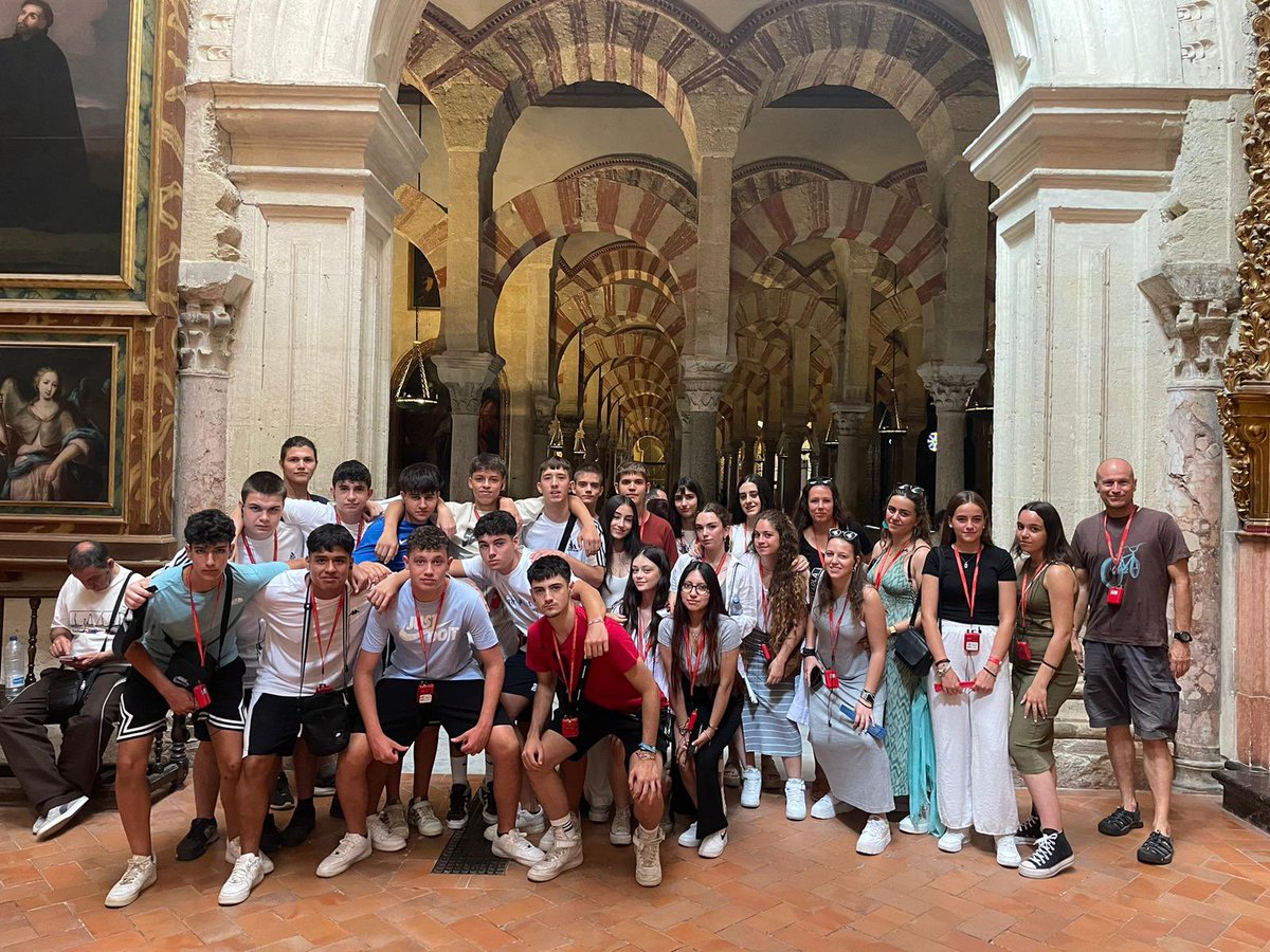 Viaje de estudios de 4ESO en Córdoba y Granada.