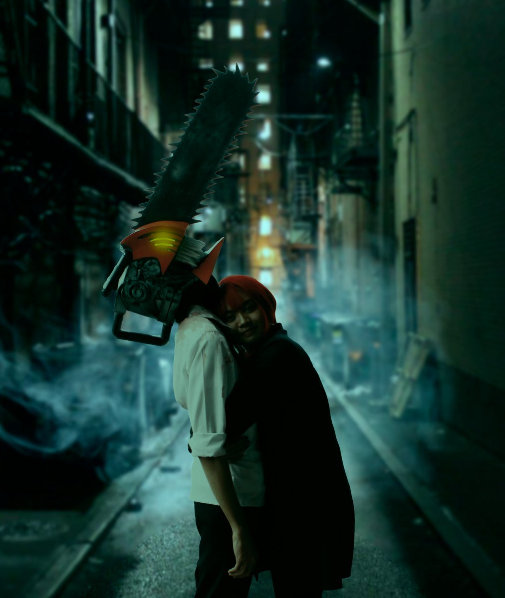 chikiseribuan_'s tweet photo. rawr..
#cosplay #chainsawman #denji #makima https://t.co/YWNxObK5br
