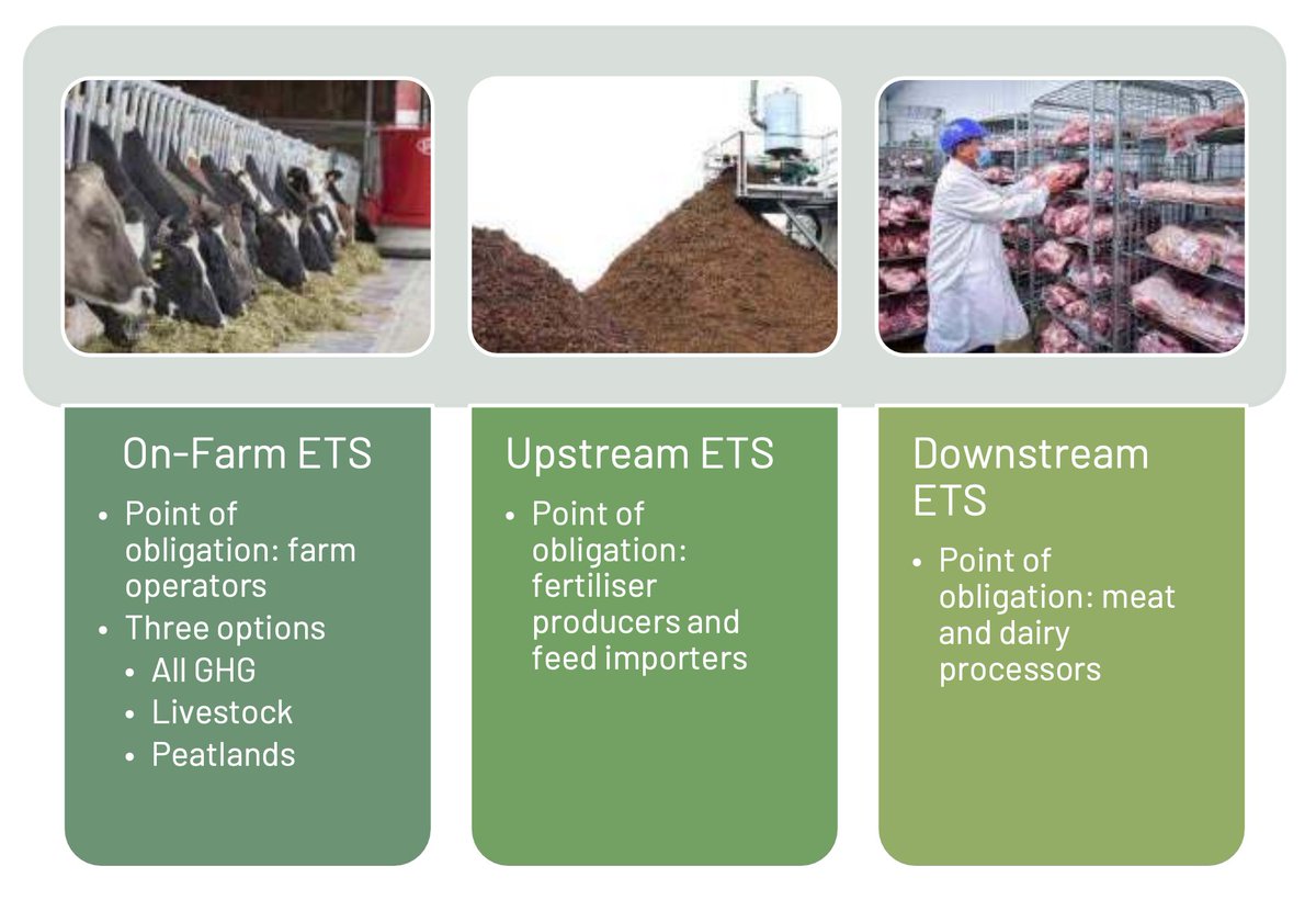 The @EU_Commission is considering three types of agricultural #EmissionsTrading Systems and numerous ways of including #CarbonRemovals in it.

There is currently an open consultation for this initiative, with the goal of of to pricing agricultural emissions and rewarding climate