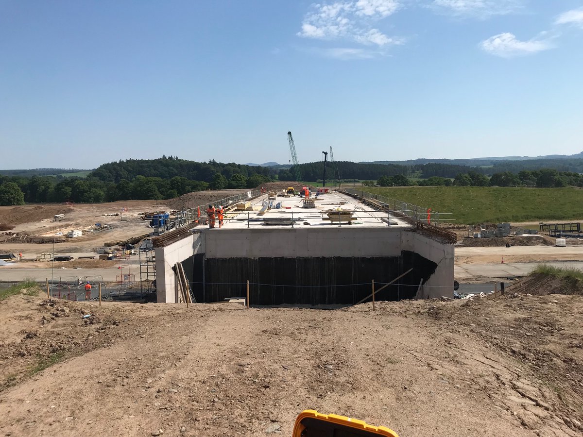 Our Nat 5 Engineering pupils had a fantastic visit to the Cross Tay Link Road sites as part of our STEM week @bamukandireland @PerthandKinross #crosstaylinkroad @BHSDesign_Tech @DYWTayCities #engineeringcareers