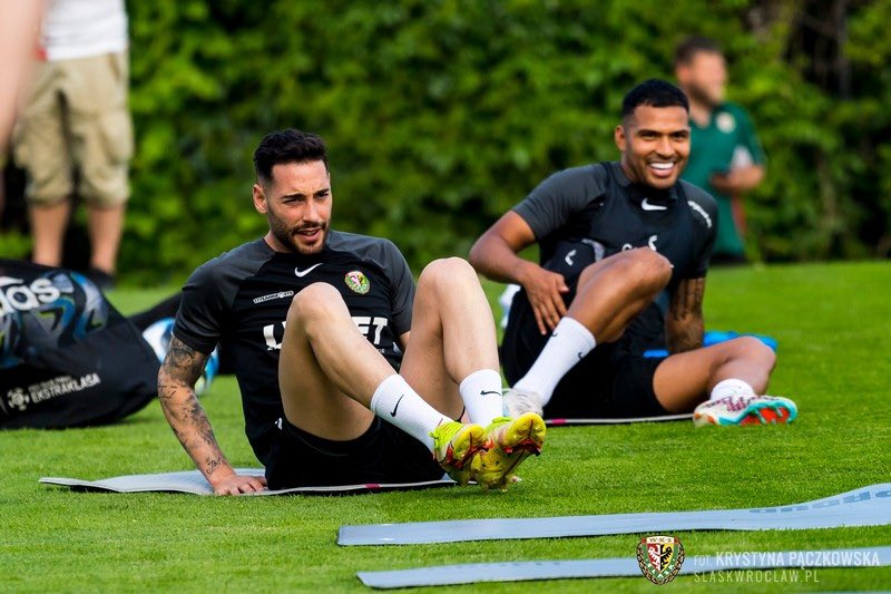 Back to hard work💪🏼🔥 <a href="/SlaskWroclawPl/">Śląsk Wrocław</a>