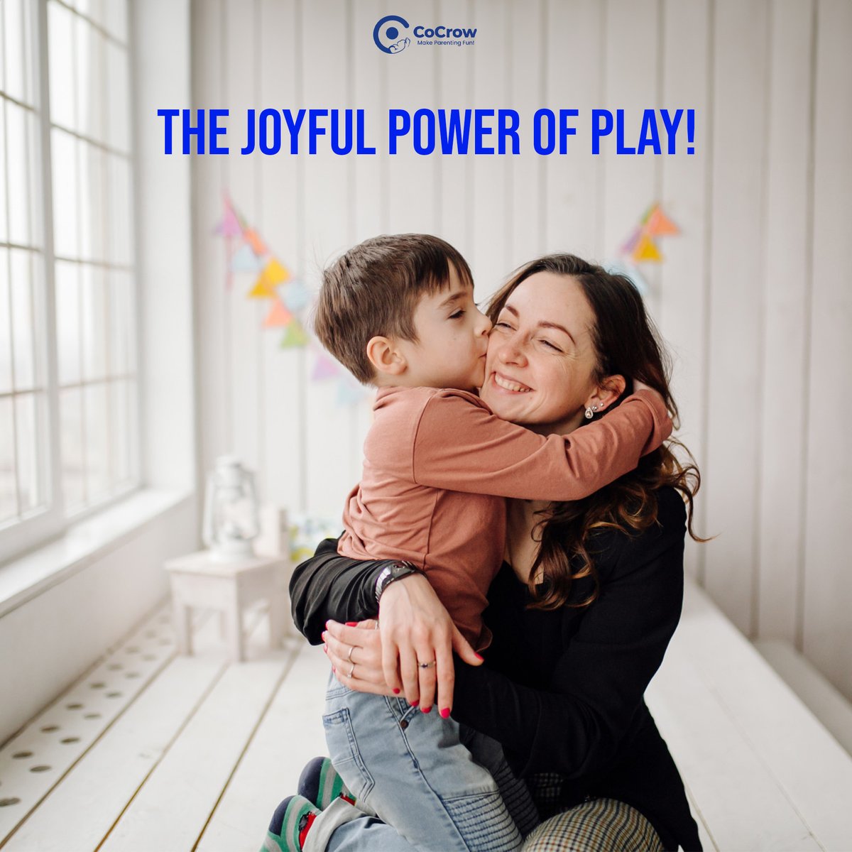 cocrowofficial's tweet photo. 🌟 🌈✨ Parents, let's take a moment to celebrate the incredible bond we create with our children through the #magicofplay. 🤸‍♀️👨‍👧  Playtime is not just about fun and games, it holds immense importance for both parent and child. 🙌💕  
#ParentingJoys #PlaytimeMagic #cocrow https://t.co/tjK0NUqb9G