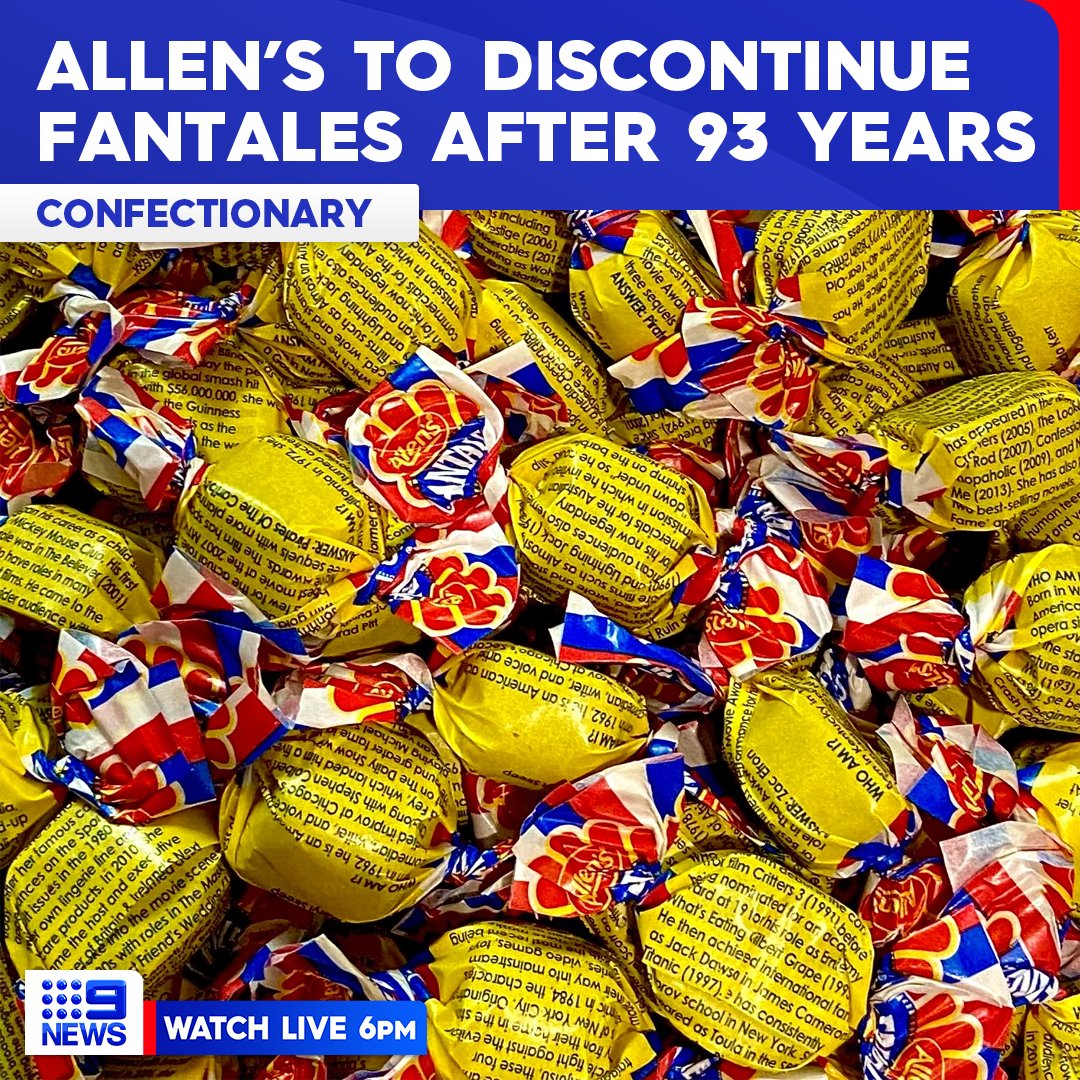 9News Australia On Twitter Nestl Has Announced That The Iconic Allen 9news-australia-on-twitter-nestl-has-announced-that-the-iconic-allen