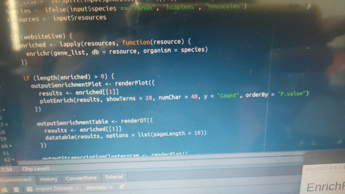 Today R Shiny work
#rprogramming #rshiny