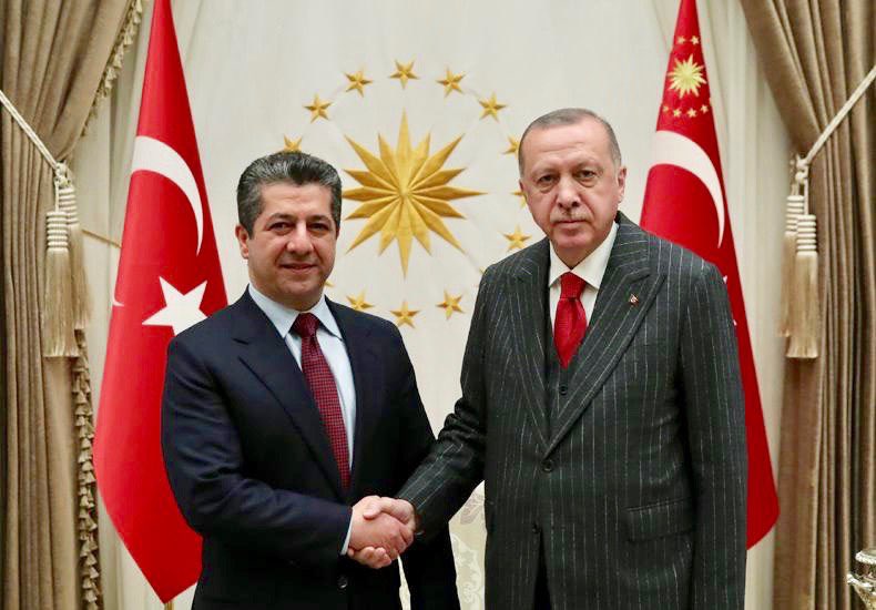 Başbakan Mesrur Barzani Ankara'da

Başbakan Masrour Barzani Türkiye Cumhurbaşkanı Recep Tayyip Erdoğan'la görüşecek.