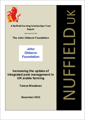 Increasing the uptake of integrated pest management in UK arable farming

"Thinking should change from ’what can we kill?’ to ‘what can we introduce?’"

<a href="/EnviroTeresa/">Teresa Meadows</a> <a href="/NuffieldFarming/">Nuffield Farming</a> 
nlaf.uk/Library/pl/ZWV…