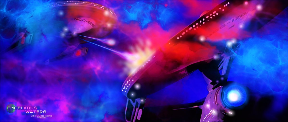 MagicalMusicMan's tweet image. It may have been two year ago, but this request from @FondantMoose is still one of my favourite requests.. In my style do a painting based on the Mutara hunt. In the end i had to do two...
#startrek #wrathofkhan #theenterprise #ussenterprise1701a