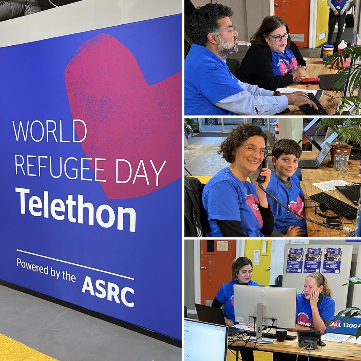 We're a proud supporter of the @ASRC1 World Refugee Day Telethon and matched donations between 5 - 6pm.  

There's still time to donate this evening!

💜 Call 1300 692 772
💜 Visit ASRC.org.au/telethon
💜 Text HOPE to 0476 000 111 to donate $15

#asrctelethon #RefugeesWelcome