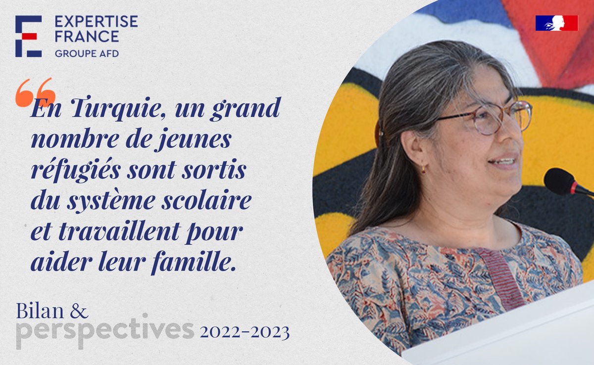 🎓La #Turquie compte 600 000 #réfugiés syriens âgés de 15 à 24 ans. Pour soutenir leur intégration, le programme européen <a href="/IMEP_VET4JOB/">İMEP İstihdam İçin Mesleki Eğitim Programı</a> mise sur la #formation et l’#apprentissage. 👉 Le point avec <a href="/FatmaOzUluc/">Fatma Özdemir Uluç</a>, cheffe d’équipe VET4JOB : tinyurl.com/96zh7txa
