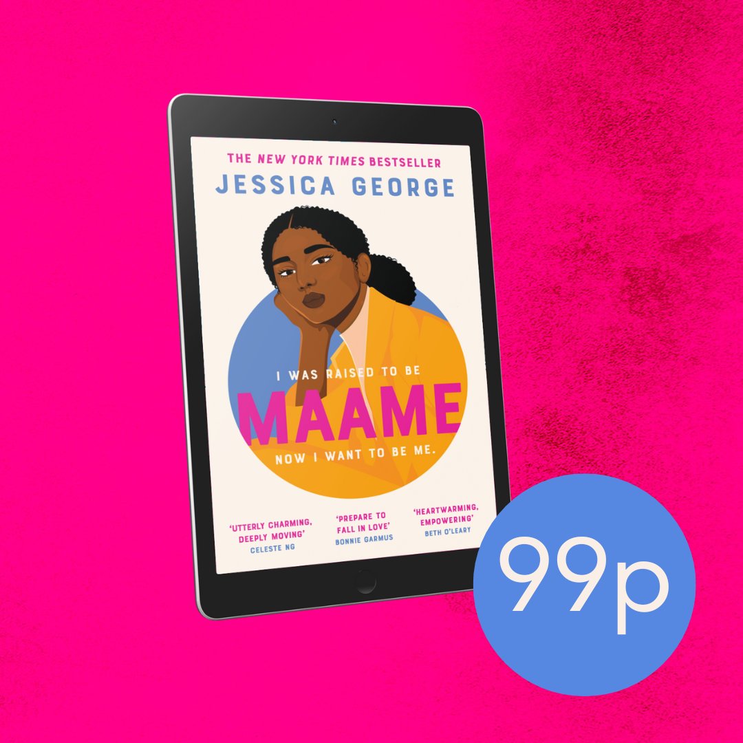 Pick up the instant New York Times bestseller for 99p in eBook for TODAY ONLY! Don't miss out on 'one of the must-reads of the year' - Sunday Times Shop the hilarious, honest and heartbreaking #Maame by @jessgeorge_ for 99p now > fal.cn/3zeqB