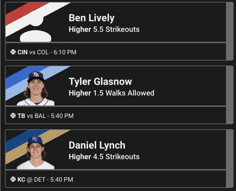 Underdog MLB Props

#bettingtwitter #gamblingtwitter #playerprops #UnderdogFantasy #prizepickslocks #prizepicks #mlb #dfs