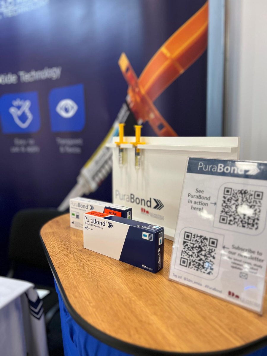 The team are enjoying another day at #ERS in Sofia at the National Palace of Culture! Come along to our booth to chat us and find out more about #PuraBond for #ENT surgery!

#purabond #3dmatrix #ENT #ERS2023 #peptidetechnology #medicaldevices #bleedmanagement