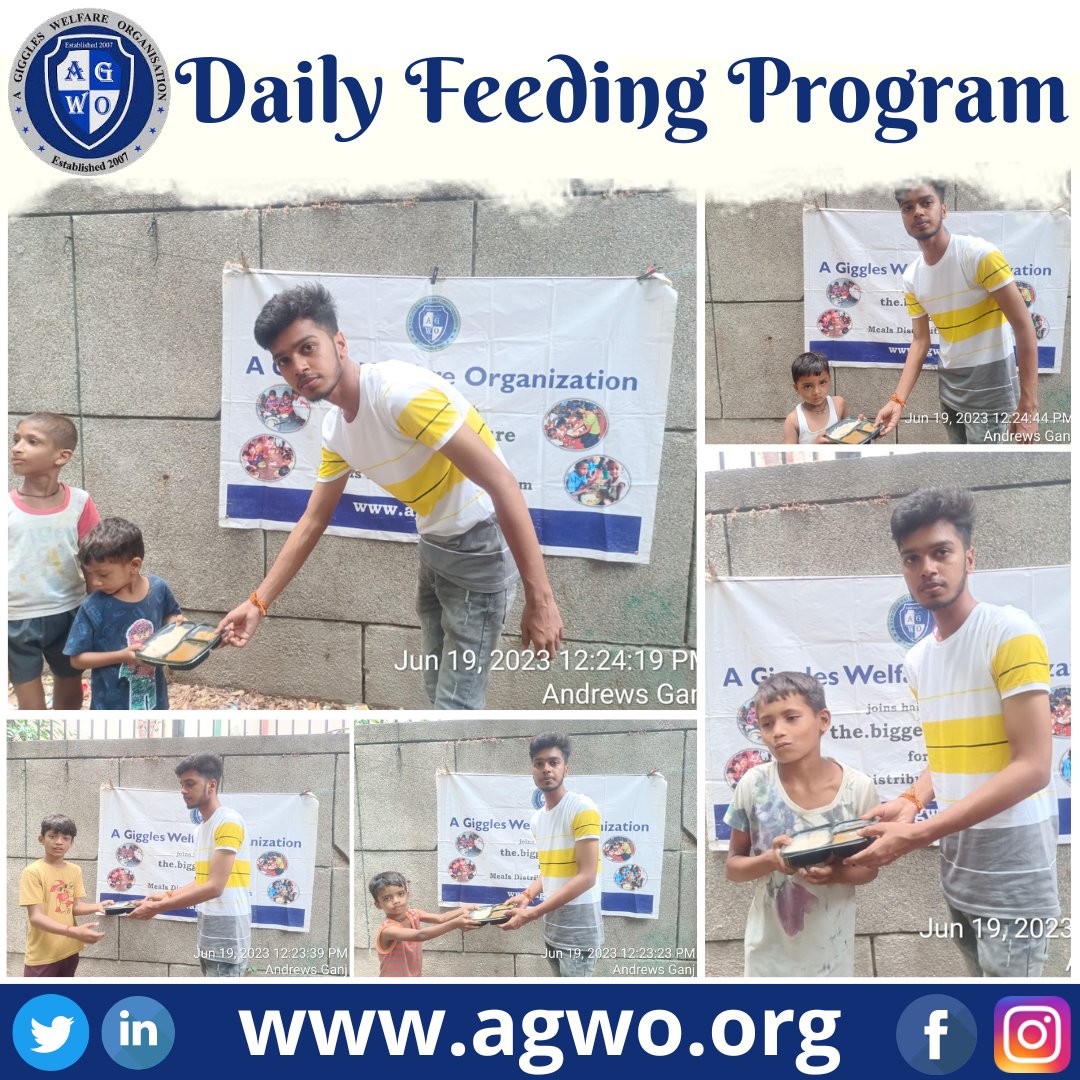 As one of our continuous activities for the welfare of slum dwellers, in collaboration with @the.biggerPicture, we have been able to meet the requirement of food requested by some of the slum dwellers in Delhi NCR.
#AGWO #ngo #donathe #love #care #clothes #food #charity #equity