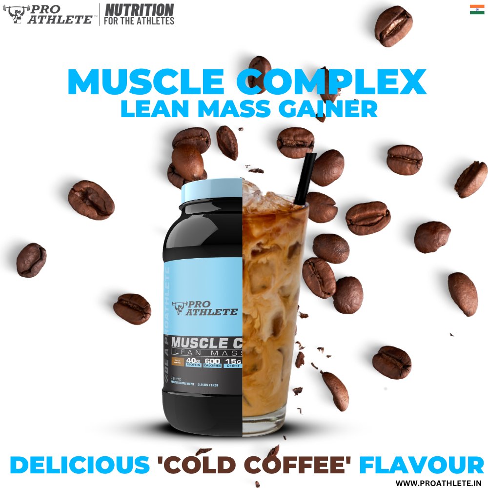 Muscle Complex : Lean Mass Gainer in Cold Coffee Flavour, Try this Delicious flavour today!

#proathlete #sportsnutrition #musclecomplex #protein #leanmass #gainer #massgain #casein #nutrition #athlete #supplements #crossfit #weightlifting #results #coldcoffee #coffee #shake