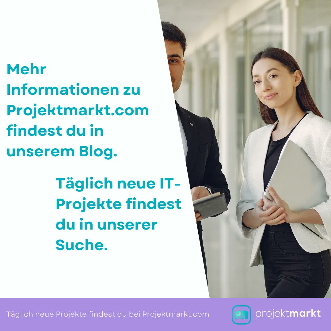Projektmarktcom's tweet photo. Mehr Details und wie du Projektmarkt für dich gewinnbringend einsetzt findest du in diesem Blog Post: https://t.co/VHUbZ6W7HD

#projektmarkt #howto #Projektplattform https://t.co/l21ghbwRUW