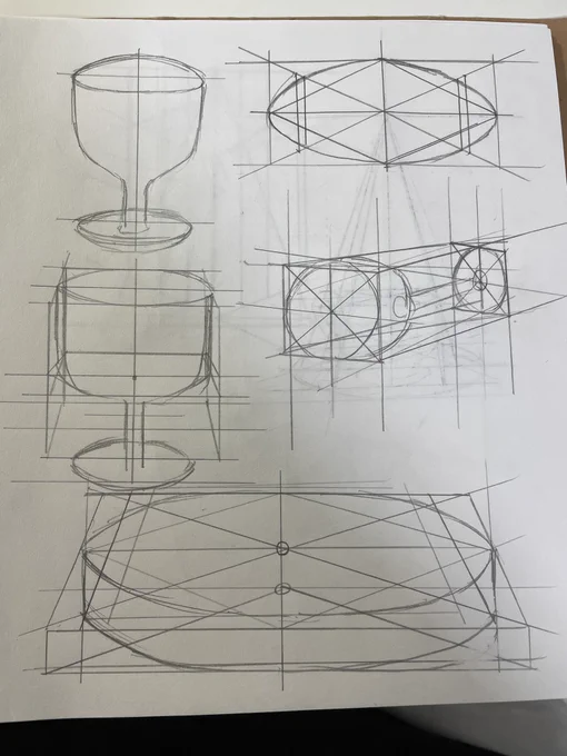 久々の模写 パースの勉強です