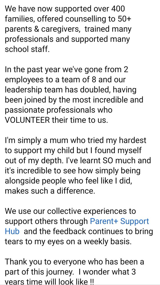 Happy 3rd Birthday! <a href="/www/">WWW</a>.parentalminds.org.uk 
Oprah calls it post traumatic wisdom, which is pretty damn accurate!

3 years ago my vision to support other parents supporting their families mental wellbeing took the step from a voluntary group to a business..