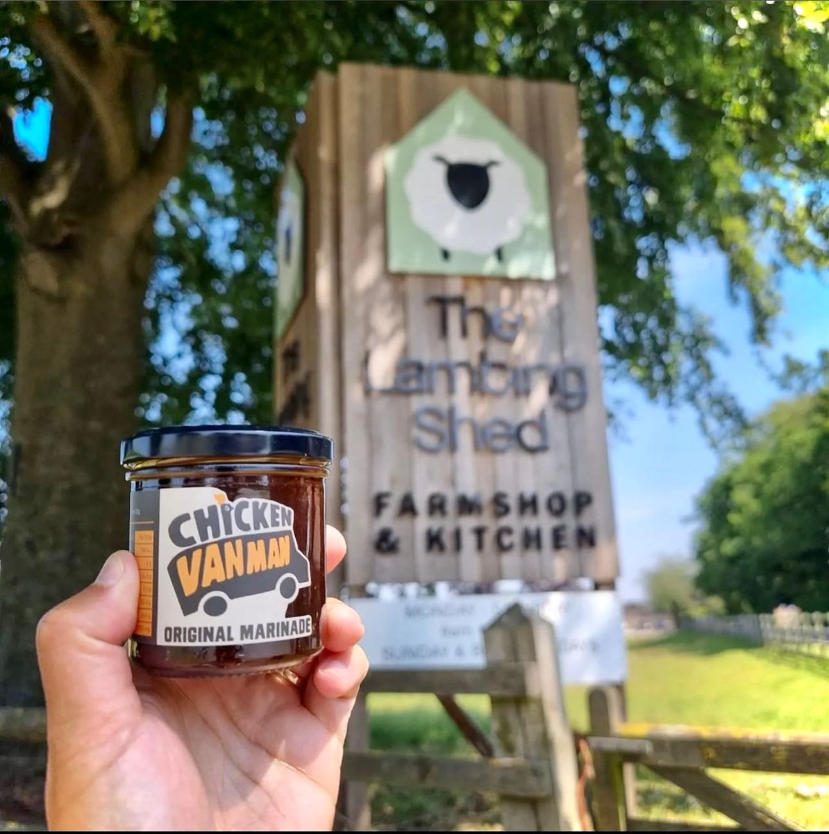 Rich in spices with a caramelised finish &amp; medium heat…Chicken Van Man’s original marinade is the perfect base!

Massage into your meat for 2 mins, refrigerate for 30  then grill on a low heat until cooked through!

Find at our butchery counter 📷

#farmshop #cheshire #butchery