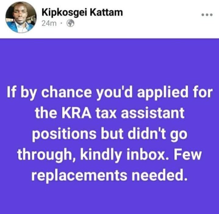 Yesterday I told you that Kikuyus who had been recruited for the KRA jobs have been chased away from the Para military training site and their positions are being taken. Mkasema naropokwa.. I post credible news