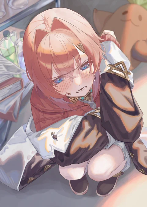 #絵ンジュ 照れてるアンジュも可愛いよ