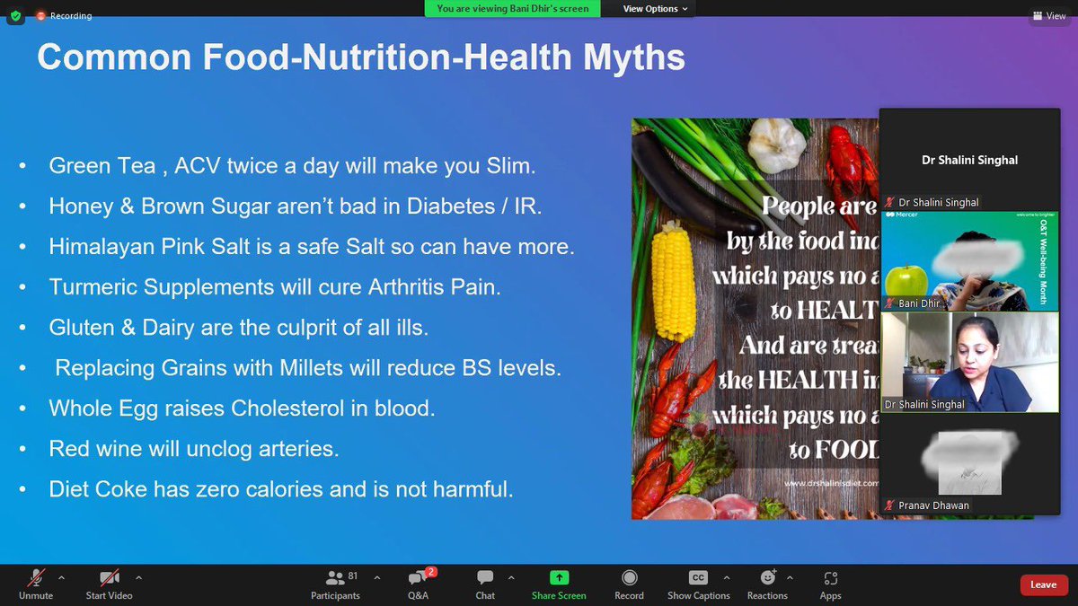 Just finished with a Nutrition presentation to Asia-Pacific employees of an MNC. Fruitful session. 
Next on Thursday with Europe & UK. 
#CorporateWorkshop