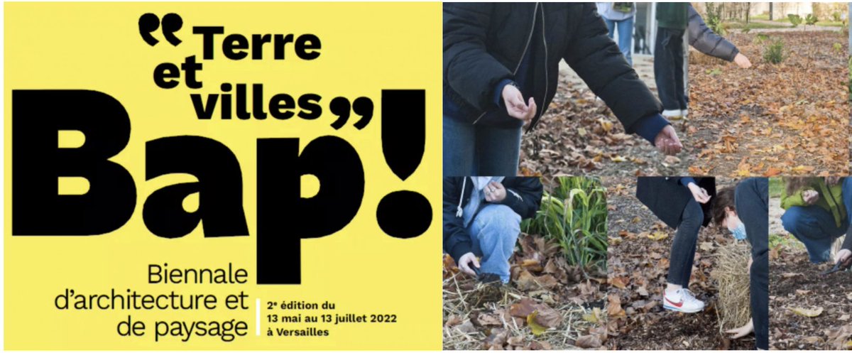 HdaVersailles's tweet photo. | #HDA #Lycée #ProjetCollectif |
RESTITUTION DE PROJET
🪴🌿🌳 Pacte : Médiation culturelle au potager du roi pour la Biennale d'architecture #2022
Rencontre avec Ruedi Baur et création de supports de médiation.
@ENSPaysage
👏 à Fabrice Huard
▶️ https://t.co/sOv6InlrNn https://t.co/Gez9wku6KI