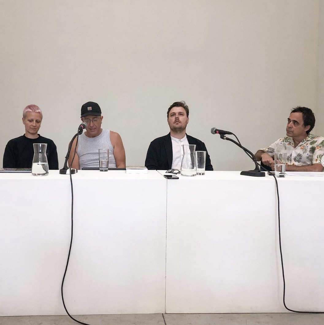 urbanomicdotcom's tweet photo. Thanks to everyone who came to join our discussion ‘TransLatin Diagonals’ at Casa São Roque in Porto on Sunday! Gabriel Catren’s ‘Pleromatica’ will be published later this summer, but we will have a limited number of advance copies for sale on the Urbanomic website from tomorrow! https://t.co/Ajj47u0ZhX