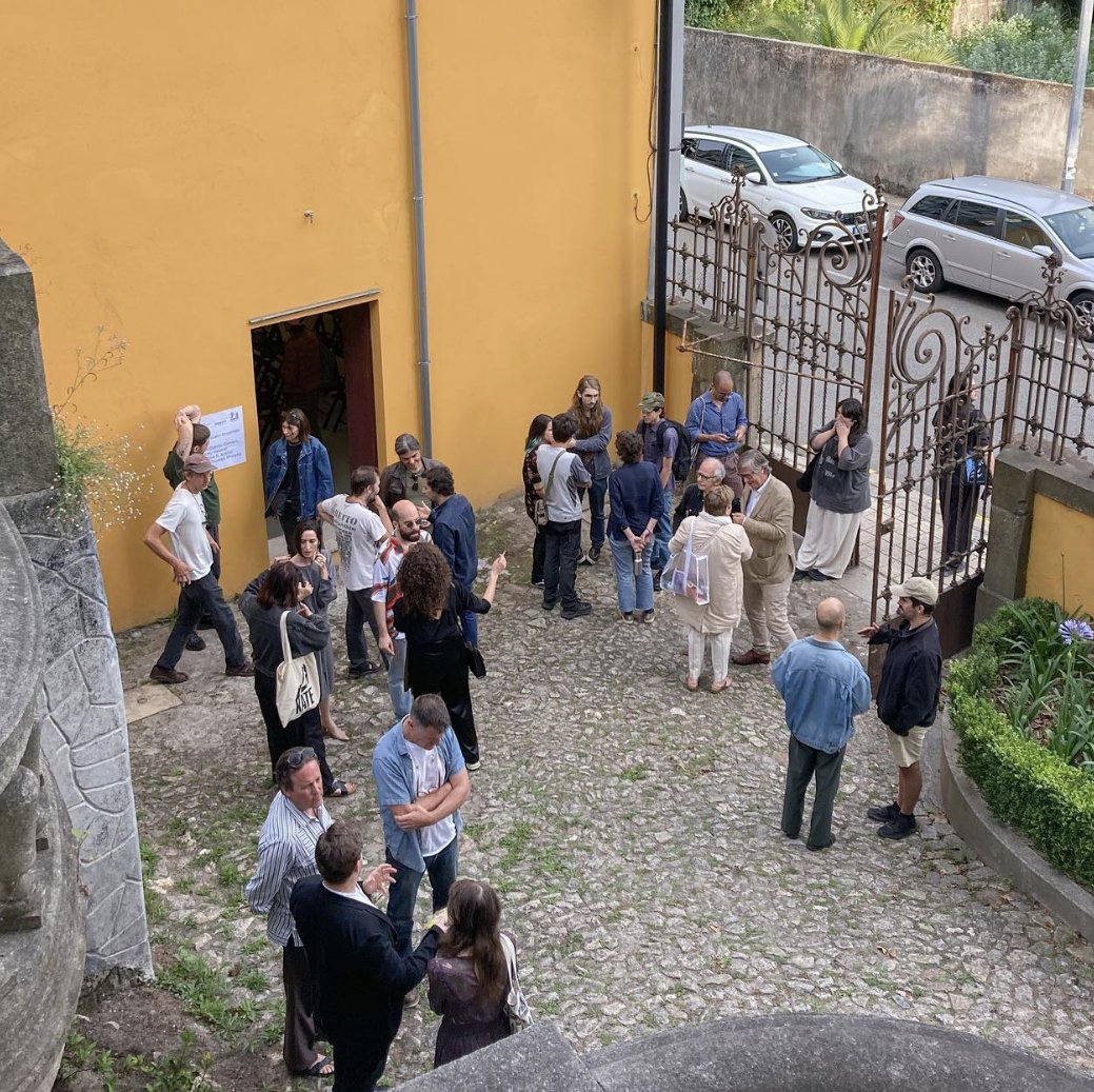 urbanomicdotcom's tweet photo. Thanks to everyone who came to join our discussion ‘TransLatin Diagonals’ at Casa São Roque in Porto on Sunday! Gabriel Catren’s ‘Pleromatica’ will be published later this summer, but we will have a limited number of advance copies for sale on the Urbanomic website from tomorrow! https://t.co/Ajj47u0ZhX