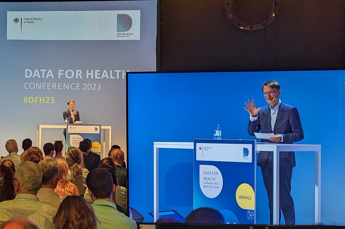 Today Just starting: Gathering insights at the <a href="/BMG_Bund/">Bundesgesundheitsministerium</a> #DataForHealth Conference and present results from <a href="/LeukoExpert/">LeukoExpert</a> !