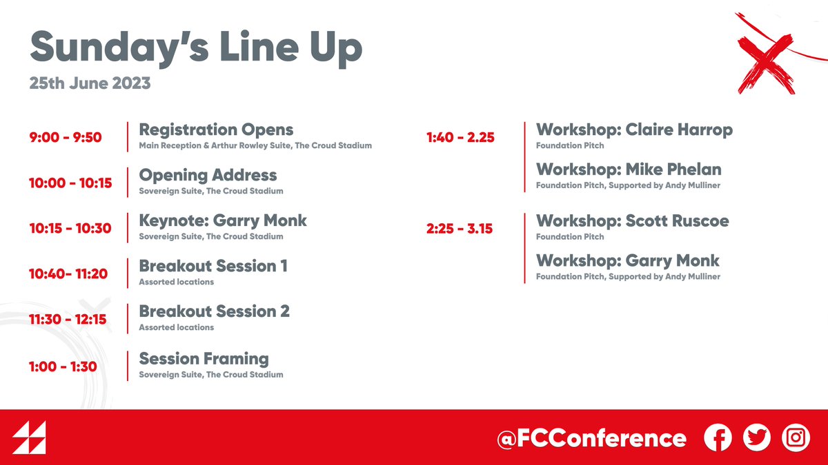 FCConference's tweet photo. 📆 | Attending the FCC this weekend?

Here's what you need to know to make the most of the event! https://t.co/2TPFQHhzPp