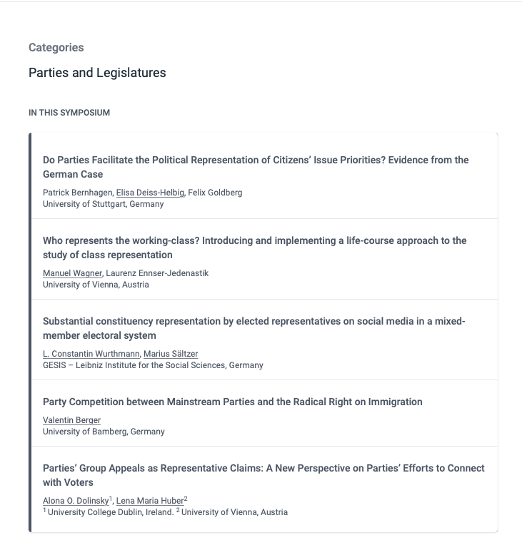 Finally, I have the honour to chair a fantastic panel on issue competition and group representation on Friday morning (8.30-10.10) with great scholars such as @Lena_M_Huber @DrAlonaDolinsky @DeissHelbig @marius_saeltzer @CW_PoWi @manu__wagner @laurenzennser