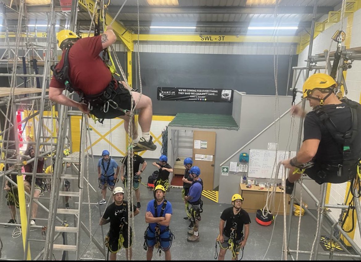 RAMP UK Rope Access Man Power (ramp_uk_) / Twitter