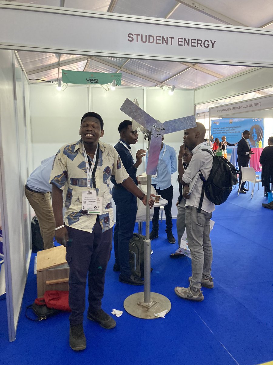 hellywatts's tweet image. At the @youth_energysum and Africa Energy Forum this week in Nairobi 🇰🇪 with @studentenergy and @cleancooking. If you’re here, let’s connect! 

The YES! mission is to empower Africa's youth to become catalysts for the energy transition in Africa. ⚡️