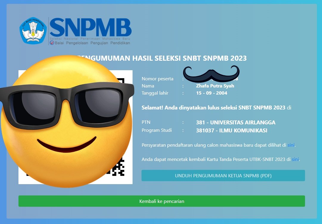broozaf's tweet photo. LOLOS SNBT ILMU KOMUNIKASI UNAIR!! https://t.co/BKvDXGYOev