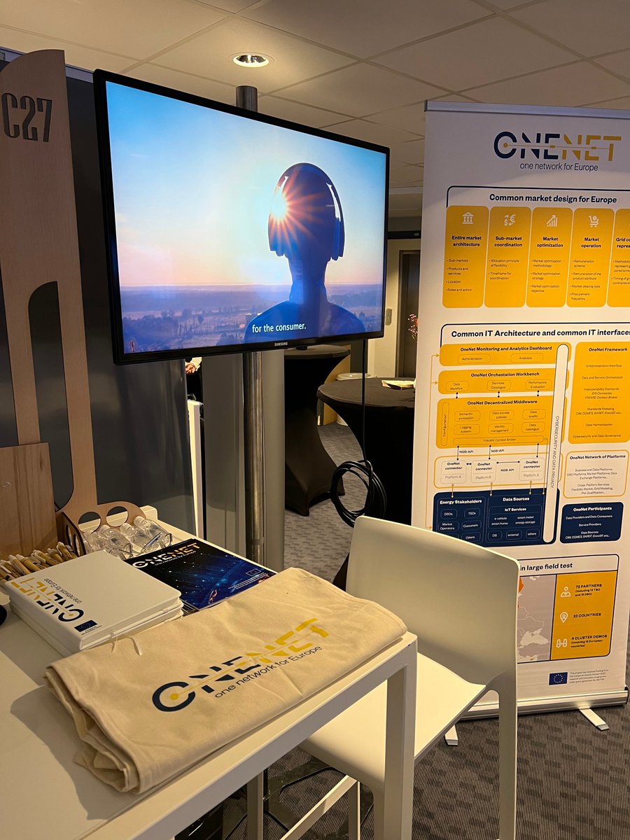 Day 1 of #EUSEW2023. Join us at stand C27 in the Charlemagne building (ground floor) to meet the #OneNetProject

#JustTransition #RenewableEnergy #Sustainability