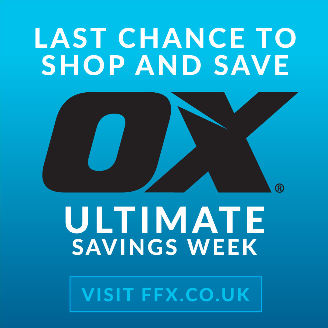 ToolsFfx's tweet image. 🛠️ Grab the Ultimate Deals: Last Call to
Unleash Savings with Ox Tools! 💥Shop now
bit.ly/3LyPKxj
---------------------------------------------
#FFXTools #Oxweek #oxtools #ox #plastering
#construction #refina #plasterer #tools #oxtoolsuk