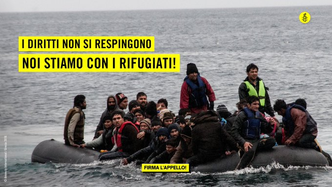 #WeStandWithRefugees 
Ne parleremo anche oggi, a #Palermo, all'interno delle iniziative per il #WorldRefugeeDay 
✊🏿💛