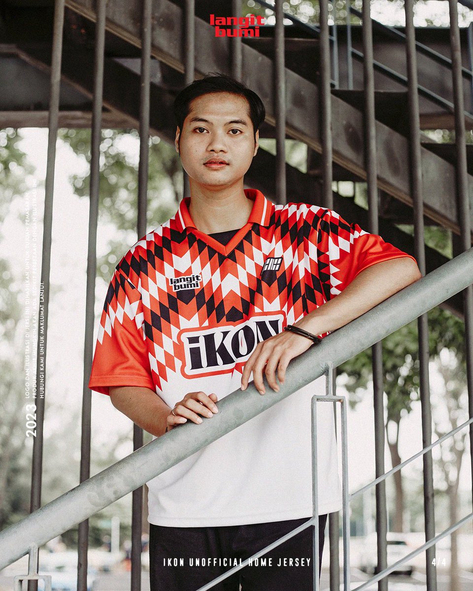 atlangitbumi's tweet photo. iKON UNOFFICIAL HOME JERSEY

Pre-order tinggal sehari sahaja lagi. Pesan sekarang ❕

Klik link di bawah untuk membuat tempahan 📌

https://t.co/bl6yw8s55s
🌐 atlangitbumi
#langitbumi #footballcult #kpop #ikon https://t.co/ttYa5DXizI
