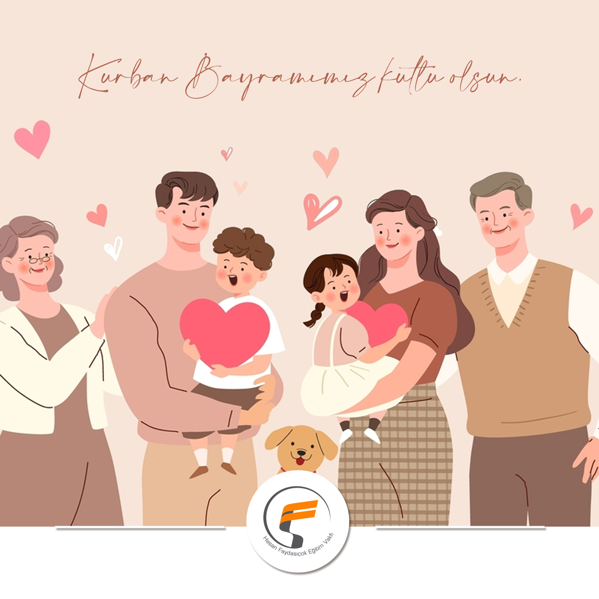 Ailemizin sıcaklığını, dostlarımızın güvenini hissettiğimiz, beraberliğimizin pekiştiği bir bayram olması dileğiyle… İyi Bayramlar!

#FaydasıçokVakfı #İyiBayramlar