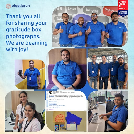 elastic_run's tweet photo. 📸Capturing the Moments of Employee Happiness and Appreciation! 🎁✨🎉
#GratitudeBox #EmployeeAppreciation #HappinessAtWork #TeamSpirit #NetworkOfPossibilities https://t.co/m8AkxWbFXL