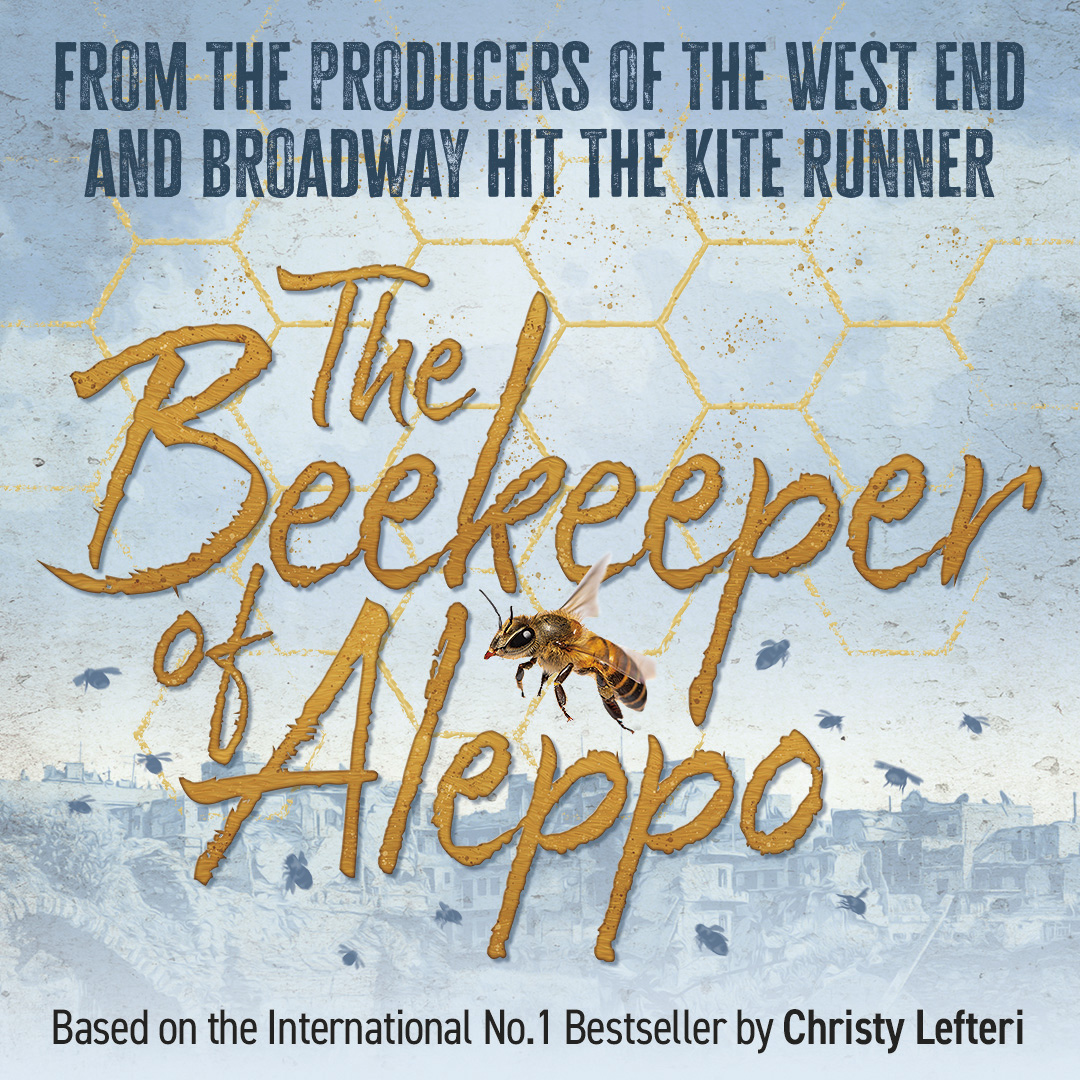 It’s #RefugeeWeek and @UKP_Ltd and 
@nottmplayhouse ⭐️⭐️⭐️⭐️⭐️ production of 'The Beekeeper of Aleppo' OPENS in @TRPlymouth
TONIGHT. Described as “Emotionally charged and beautifully staged. A truly must-see production.”
#RefugeeWeek23 #compassionintoaction #SimpleActs #refugees