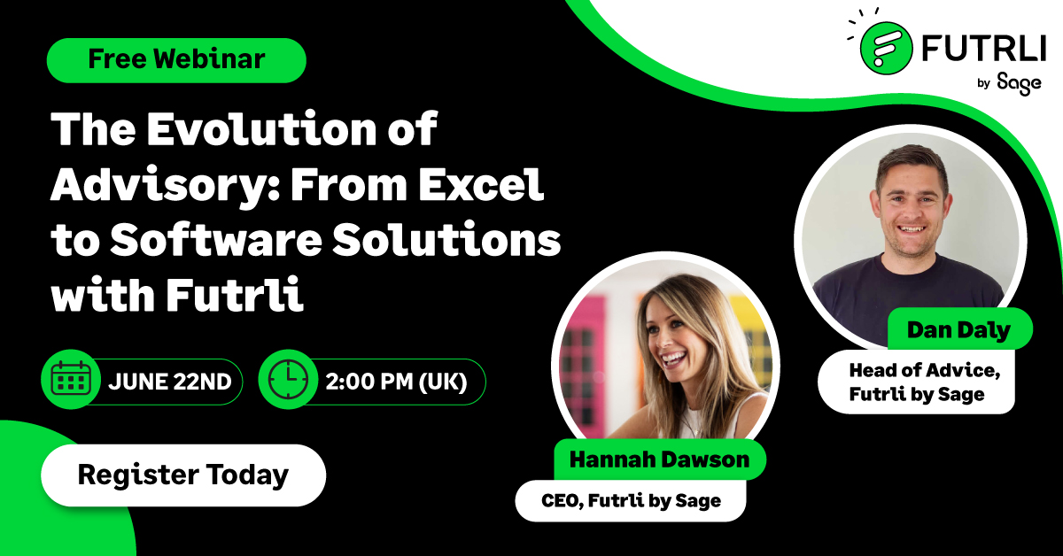 FUTRLI's tweet image. Join our #webinar on 22nd June at 2pm to explore software solutions for Excel challenges in advisory services. Enhance efficiency, scalability, and output validation. Don&apos;t miss valuable tips and tricks from Futrli by Sage. Register now: tinyurl.com/5xeju3js #ExcelChallenges