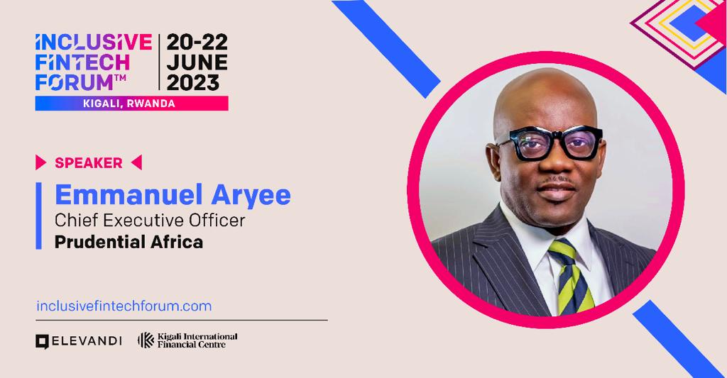 Our  CEO, Emmanuel Mokobi Aryee, will be a distinguished speaker at the Inclusive Fintech Forum in the vibrant city of Kigali, Rwanda.

His keynote address will focus on the crucial topic of tailoring insurance for emerging markets.