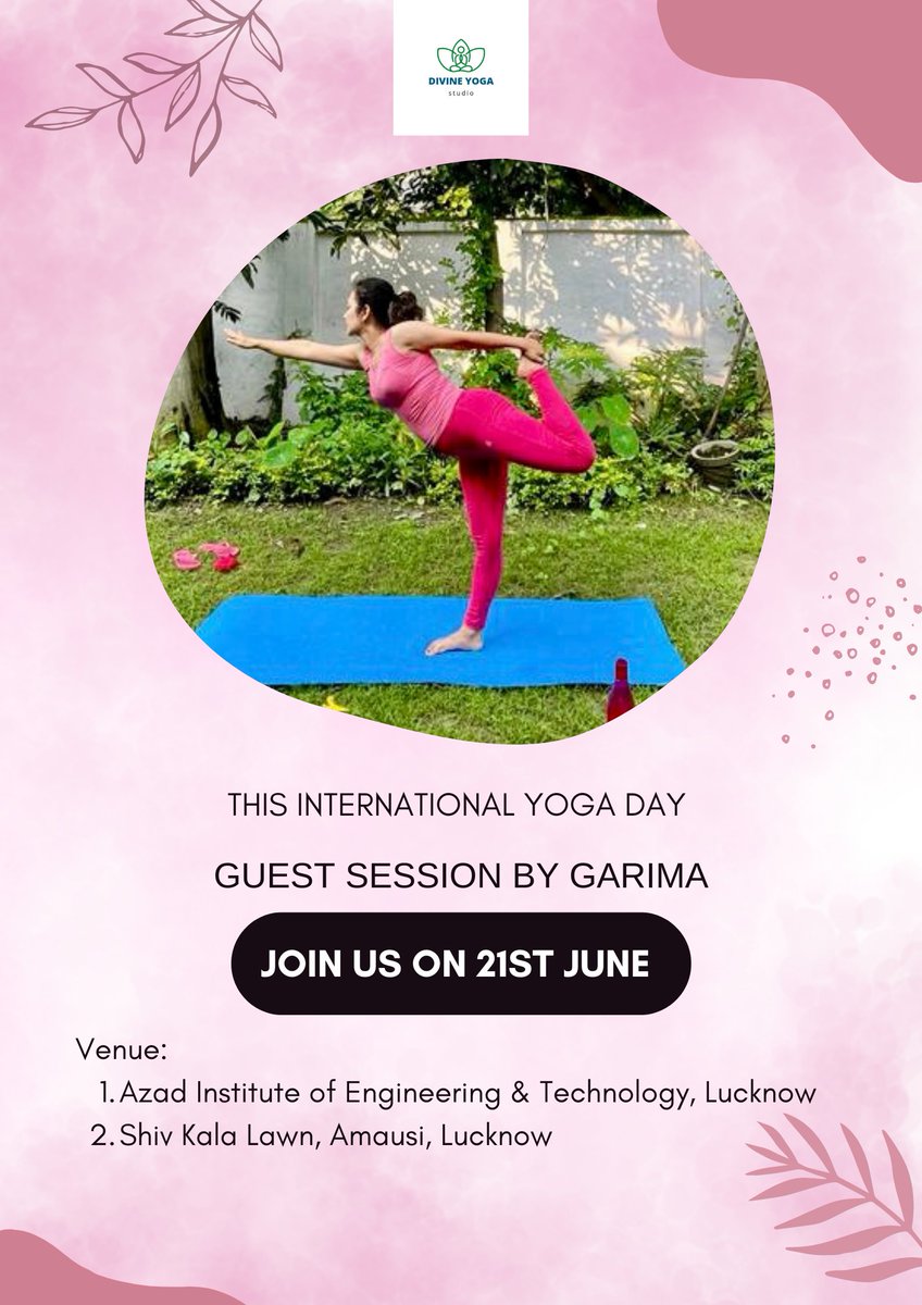 Garriema9's tweet photo. #InternationalYogaDay #HarAnganYoga #YogaforVasudhaivaKutumbakam https://t.co/hHuFXMVYut